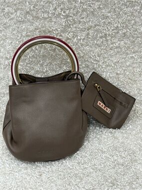 Marni Pannier Small Bucket Top Handle